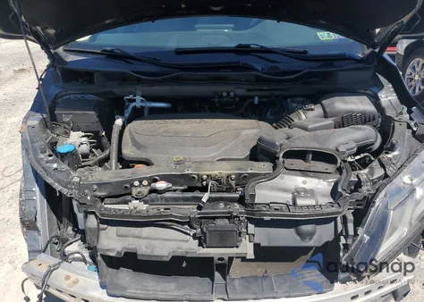 2019 Honda Odyssey Ex z USA, uszkodzony, nr VIN 5FNRL6H55KB016040